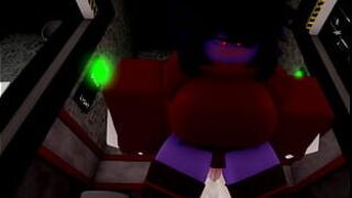 ФНАФ Бонни принимает член - порно видео