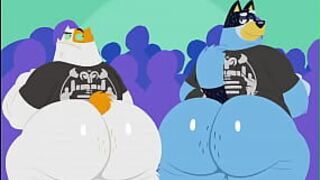 Фурри с большой задницей - порно видео