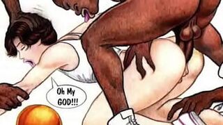 Сисси-мальчики жаждут черного хуя - порно видео